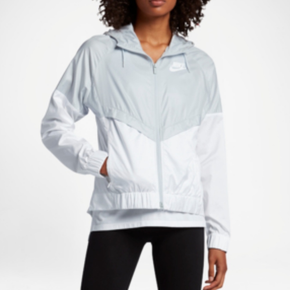 Nike Pure Platinum/White Windbreaker